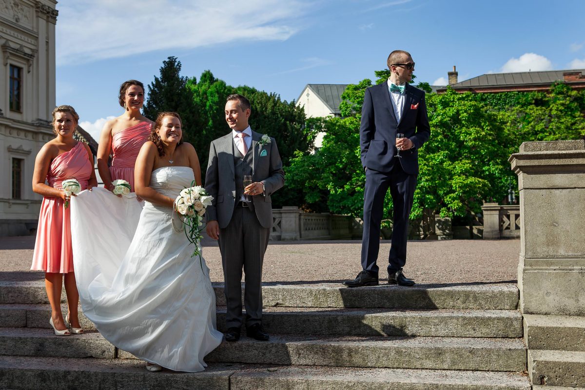 Bröllop på Lundagård i Lund