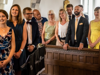 Br&ouml;llopsfotograf sk&aring;ne, br&ouml;llop ceremoni p&aring; h&auml;llestads kyrka